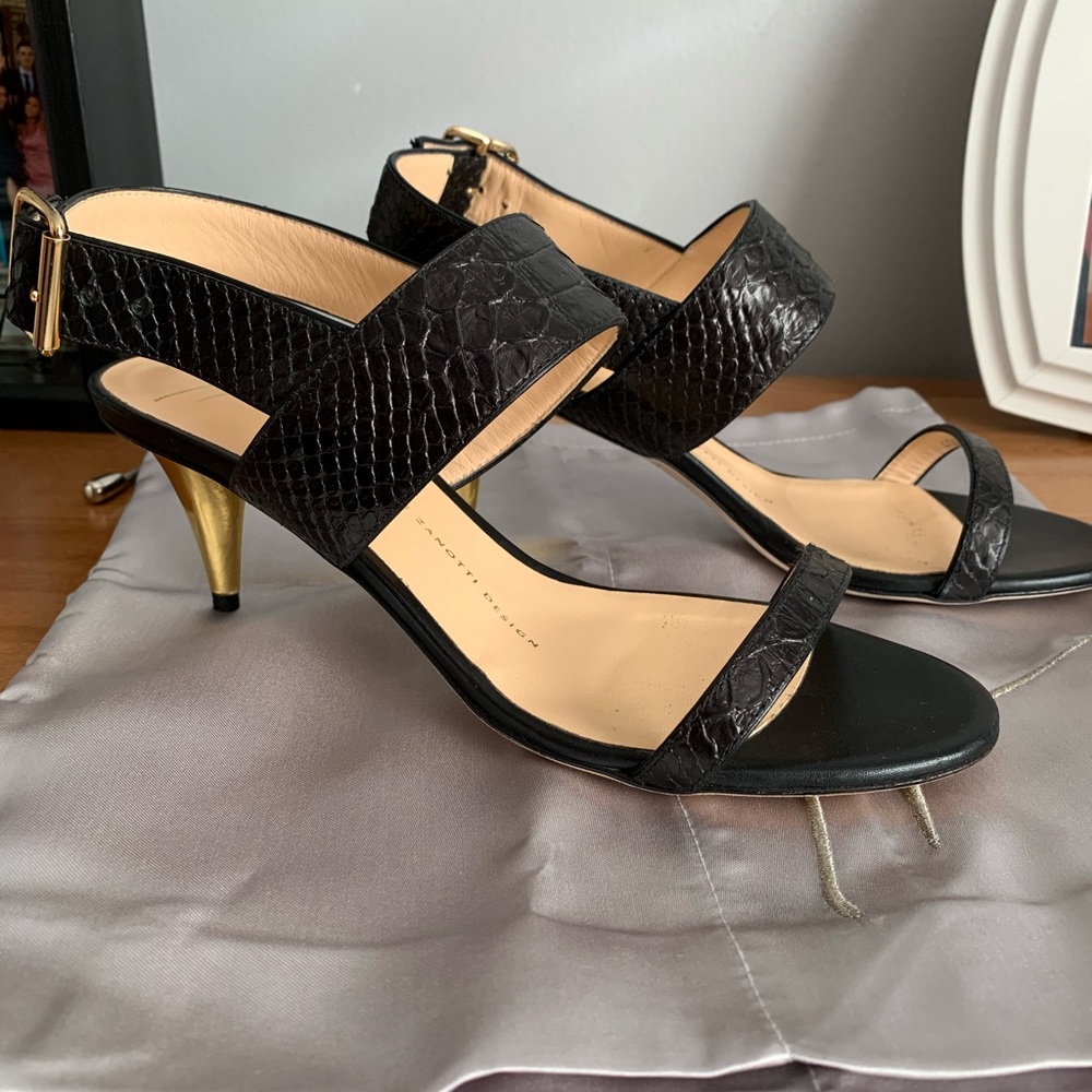 Giuseppe Zanotti (7.5 women) Kitten Heel